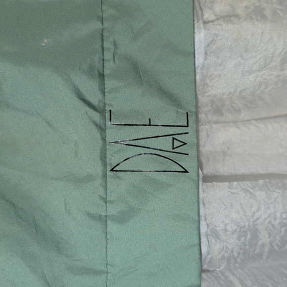 Retro Vibe DAE Green and White Wind Jacket Zipper With Hood Small - Picture 4 of 6